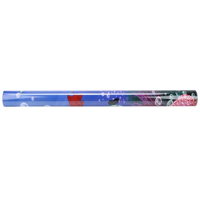 Safe High Transparency Aquarium Decorative Sticker, PVC Sticker Aquarium Background Sticker, Colorful Pattern Ish For Aquarium 61x30cm,61x41cm,91x50cm,122x50cm