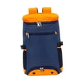 thumbnail image 3 of lacooooppia Backpack - Tennis Bag Equipment Bag Backpack with Shoe Compartment Gym Duffel for Paddle Pickleball Camping - Training Player Blue Orange, 3 of 8