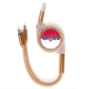 thumbnail image 1 of Serbia país bandera nombre Cable de carga telescópico múltiples USB tres en uno, 1 of 3