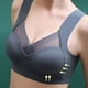 thumbnail image 4 of Qarigey Camisetas sin mangas de poliéster, suaves, sin cables, sin restricción, sujetador corrector de postura cómodo durante todo el día Ropa interior rosa l, 4 of 6