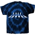 thumbnail image 1 of The Beatles  Adult Abbey Road Crossing Gradient Dip Dye T-Shirt, 1 of 1