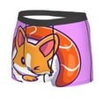 thumbnail image 2 of Haiem Corgi In Sushi Roll Men's Boxer Briefs, Every Day Comfort Stretch Cotton Moisture-Wicking Underwear-Medium, 2 of 9