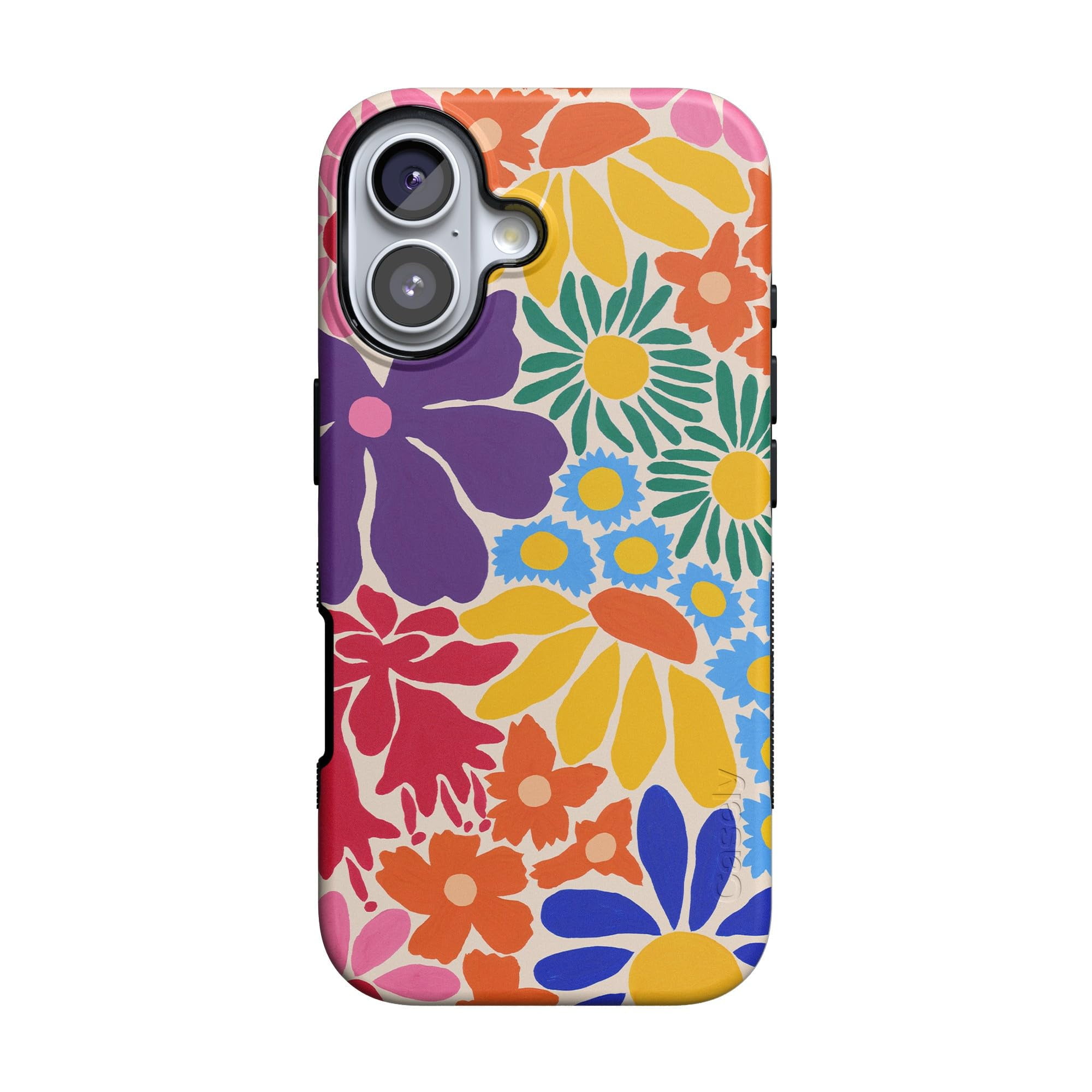 Casely iPhone 12/12 Pro Case | Flower Patch | Multi-Color Floral