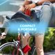 thumbnail image 5 of Cambridge Soundworks OontZ Solo Bluetooth Portable Speaker, Compact Size, Surprisingly Loud Volume & Bass, 100 Foot Wireless Range, IPX5, Perfect Travel Speaker, Bluetooth Speakers (Red), 5 of 5