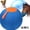 Large, variant on Herding Ball for Dogs, Herding Ball for Australian Shepherd, Horse Ball, Jolly Ball for Horses, Large Dog Balls, Horse Toys for Horses Stall, Horse Balls for Play Hearding Ball