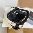 thumbnail image 1 of Mochila de gran capacidad, mochila de moda, bolsa de equipaje de viaje de nailon (negro), 1 of 4