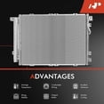 thumbnail image 5 of A-Premium Air Conditioning A/C Condenser Compatible with Kia Sorento 2007-2009 3.3L 3.8L, Replace# 3695, 3348, 976063E600, 5 of 9