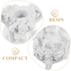 thumbnail image 3 of WHAMVOX White Resin Mythological Figures Candlestick Holder for Romantic Home and Office Decor, 3 of 6