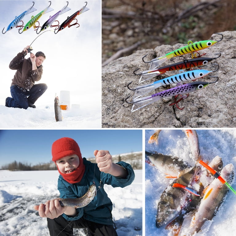 bass ice fishing lures Steely Spoon Lures, Multipack Bundles, Casting, Trolling, Jigging, Ice, Lake, River, Stream, Freshwater, Trout, Bass, Walleye, Salmon, Crappie, Pike : Sports & Outdoors 25-Piece Glow In The Dark