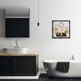 thumbnail image 3 of Stupell Industries Farmhouse Vintage Luxurious Bathroom Black Floating Frame Canvas Art, 18 x 18, by Janet Tava, 3 of 7