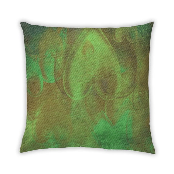 Ahgly Company Outdoor Square Contemporary Throw Pillow, 18 inch by 18 inch