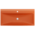 thumbnail image 5 of BOCCHI 1079-012-0126 Scala Arch 39.75 Wall-Mounted Fireclay Sink In Orange, 5 of 7
