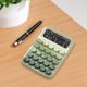 thumbnail image 5 of Ganfancp Cute Calculadora Pequeña Calculadora Científica Portátil para Estudiantes 12 Dígitos Mini Cuerpo Teclas de Plástico Fondo Antideslizante Almohadilla Teclas Transparentes Ofertas Del Día Calc, 5 of 6