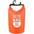 thumbnail image 1 of xianyou-Floating Waterproof Dry Bag, 2L Outdoor Float Dry Bag Roll Backpack with Clear Window for Boating Rafting Kayaking, Orange, 1 of 4