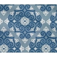thumbnail image 4 of oneOone Tissu en Coton Flex Tissu Tourbillon Ikat Imprimés au Mètre 40 Pouces de Large, 4 of 4