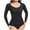 Black, variant on Fewfanhot Women's Full Body Shapewear Bodysuit - Seamless Tummy Control One-Piece with Adjustable Straps for Everyday Wear (Plus Size Available)