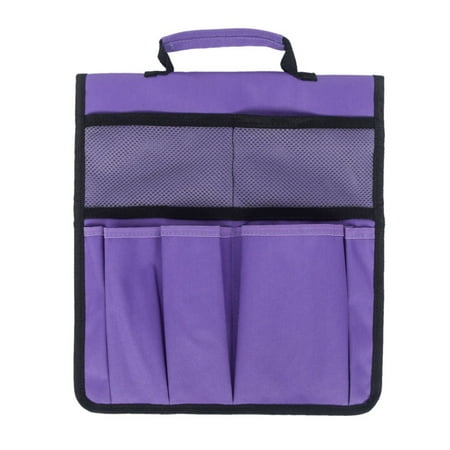 

Washranp Garden Kneeler Tool Bag Portable Oxford Cloth Waterproof Hanging Organizer Bag with Handle Pockets Gardening Kneeling Chair Bag Hand Tool for Outdoor