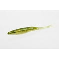 thumbnail image 4 of Zoom Super Fluke, Green Pumpkin Magic, 5 1/4", 10Pk, Soft Baits, 4 of 5