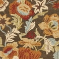 thumbnail image 6 of SAFAVIEH Blossom Emely Floral Flowers Wool Area Rug, Brown/Multi, 4' x 6', 6 of 6