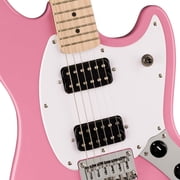 Squier Sonic Mustang HH - Maple Fingerboard - White Pickguard - Flash Pink (993)
