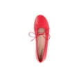 thumbnail image 4 of No Boundaries Women's Bow Mary Jane Ballet Flats, 4 of 6