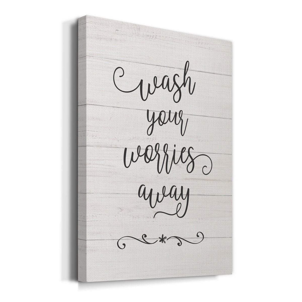 Wash Worries Premium Gallery Wrapped Canvas - Ready to Hang - 8 x 12