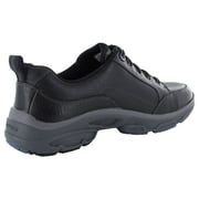 Rockport Men Weather Adventure Blucher Oxford Waterproof Shoe, Black, US 7W