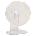thumbnail image 2 of Super-Silent Hamster Exercise Wheels - Quiet Spinner Hamster Running Wheels with Adjustable Stand for Hamsters Gerbils Mice or Other Small Animals (8.2 Inch, Transparent), 2 of 9