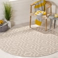 thumbnail image 2 of SAFAVIEH Montauk Raeyln Geometric Cotton Area Rug, Grey/Ivory, 8' x 10', 2 of 10