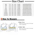 thumbnail image 2 of yievot Daisy Bras for Older Women Front Closure Wireless Supportive Bras Full Coverage Push Up Bras Breathable Cotton Bras, 2 of 2