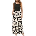 thumbnail image 2 of OutfitShow Women Summer Dress Sleeveless Loose Casual Long Maxi Dresses with Pockets, 2 of 6