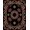 Black, Pattern 4, variant on ODIKA 2x3 Machine Washable Non-Slip Area Rug, Enchanted Winter Foliage Machine Artistic Statement High Traffic Rug, Black, 501404