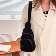 thumbnail image 2 of Riñonera de gimnasio para mujer riñonera de pana con monedas bolsas ligeras para deportes diarios para parejas, 2 of 7