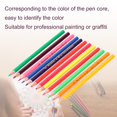 thumbnail image 2 of SUTENGDA 12Pcs Colored  Set Metallic Fluorescent Professional Coloring  Art Sketch Graffiti Painting Colored Pencils for Adults Kids[Neon Color Pencils ], 2 of 9
