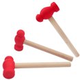 thumbnail image 3 of Petits Marteaux Rouges 11.8x2.4x1.2in pour Enfants 3 Pcs, 3 of 8