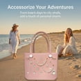thumbnail image 4 of Zzjniupiyyds Bogg Bag Accessories Charms – Pearls, Butterfly Flowers, and Cute Charms for Simply Southern Beach Tote, Tote Bag Insert Compatible, 4 of 6