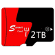 thumbnail image 2 of Tarjeta microSD 2000GB, UHS-I, C10, U3, V30, 4K, para cámara, teléfono, computadora, drone y Android. Incluye adaptador., 2 of 7