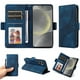 thumbnail image 1 of Funda GANGXUN para Samsung Galaxy S25 Plus con diseño acolchado elegante, cuero PU, protección total y ajuste preciso, 1 of 5