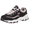 thumbnail image 1 of Zapatilla Skechers d'Lites Life Saver para mujer, negro/blanco/rosa, 1 of 9