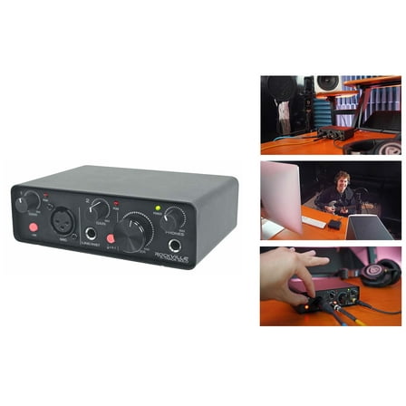 Rockville R-TRACK SOLO Recording USB C Audio Interface 24Bit 192Khz ASIO Drivers