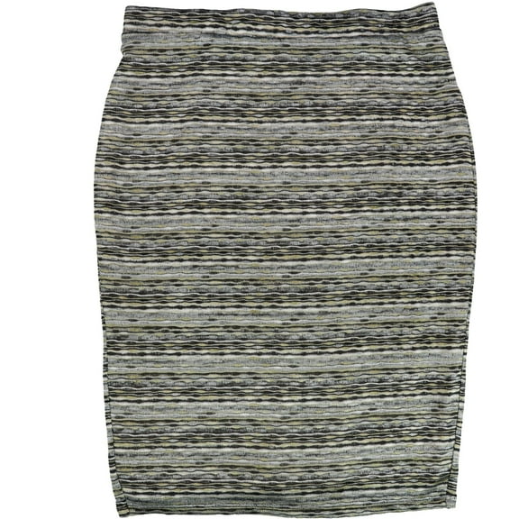 Bar Iii Womens Textured Wave Pencil Skirt