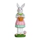 thumbnail image 5 of Figura de conejito de Pascua Escultura de conejito Lindo centro de mesa de artesanía de pie Conejo Señora Conejo, 5 of 9