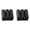 Black*2, variant on Drill Bit Holder,Adhesive Drill Bit Sleeve Organizer High Strength Bit Holder for Impact Drivers and Drill for Most Drills,Not Include Adhesive(1Pcs)