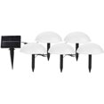 thumbnail image 1 of AVEKI Solar Ground Light IP65 Waterproof Solar Powered Lawn Light Led Landscape Light with 5 Round Light Bright In-ground Lighting for Yard Garden Patio Pathway Backyard Walkway (Warm Light) 0601M, 1 of 6