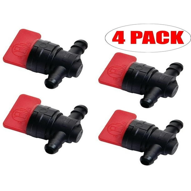 Oregon 07-406 (4 Pack) In-Line Fuel Shut-Off Valve Replaces Briggs ...