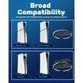 thumbnail image 2 of Soporte Vertical para Videoconsolas PS5 Slim Disco y Edición Digital con Tornillo, Soporte Vertical Negro Compatible con Accesorios de Consola Play Station 5 Slim, 2 of 7