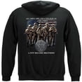 thumbnail image 3 of United States Army Brotherhood Long Sleeve T-Shirt by , Black, 3 of 7