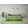 thumbnail image 3 of Ahgly Company Indoor Rectangle Abstract Green Modern Area Rugs, 4' x 6', 3 of 4