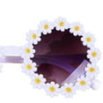 thumbnail image 5 of Toddler Girls Round Flower Sunglasses Kids Flower Polarized Sunglasses Cute Glasses UV 400 Protection for Outdoor Beach Holiday Glasses Shades Baby Girls Boys Age 2-10, 5 of 7