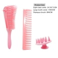 thumbnail image 3 of Cepillo desenredante para cabello rizado Juego de cepillos suaves Peine Peluquería Herramientas para el cuidado del cabello Tmvgtek Cuidado Belleza, 3 of 8